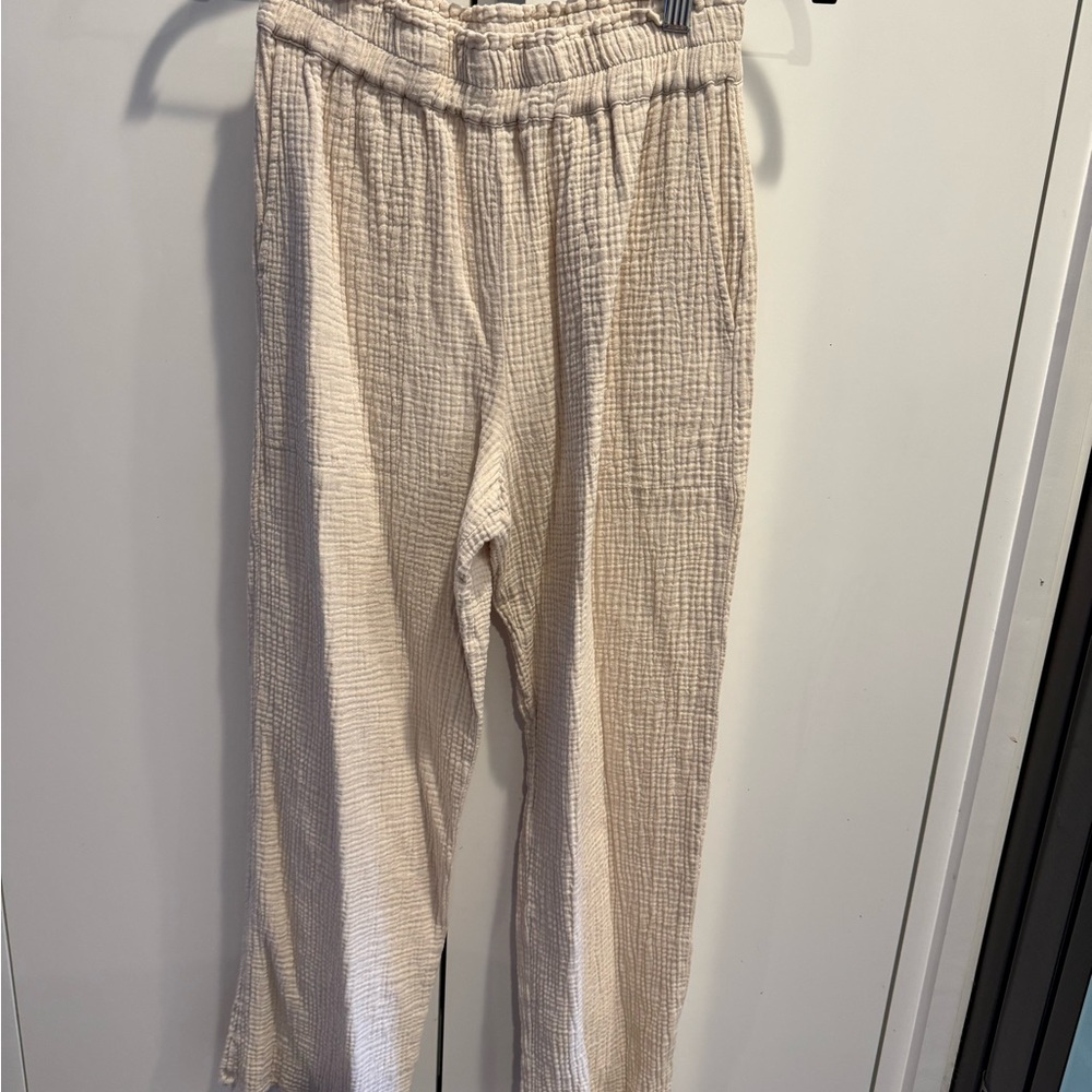 Rails Textured Top and Pants Set in Cream - Picture 3 of 6